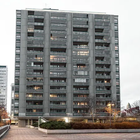 Lägenhet Seaside Downtown With Private Parking Helsingfors