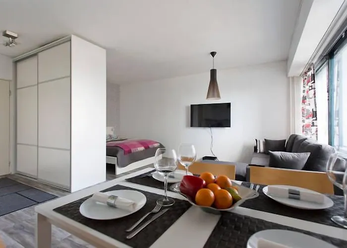 Seaside Downtown With Private Parking Apartmán Helsinky